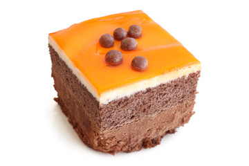 Cream cake with jelly