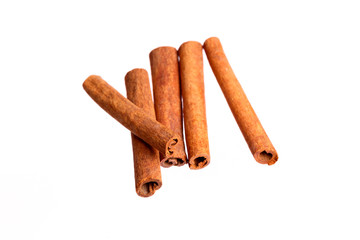 Cinnamon isolated on white background