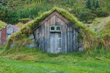 Wooden house of Nupstadur