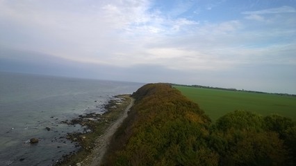 Panorama an der Ostseeküste