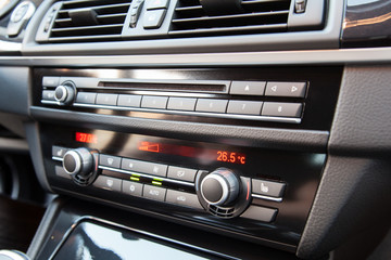 Climate control in a modern car