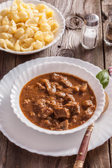 Goulash soup.