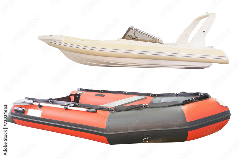 Poster inflatable boat