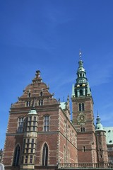 Fototapeta na wymiar Castello Frederiksborg -Copenaghen-