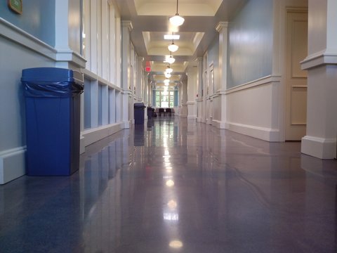 Empty School Hall
