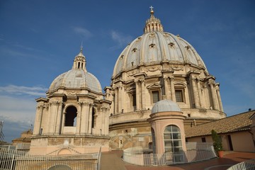 Fototapeta na wymiar Cupola di San Pietro