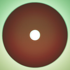 Retro look CD or DVD