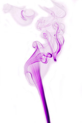 colorful smoke of Joss stick