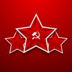 Vector modern 23 february background.