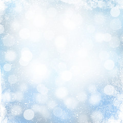 Obraz premium Christmas winter background with snow