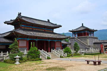 Obraz premium 온달 관광지