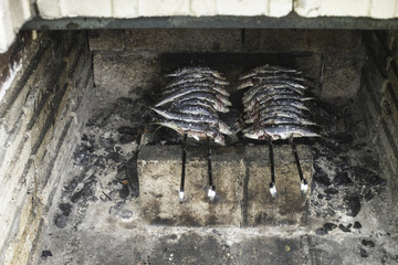 Fish on BBQ