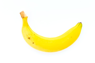 Banana isolated on white
