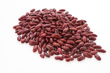 red kidney beans isolated