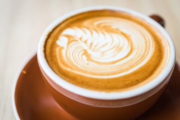 Latte coffee