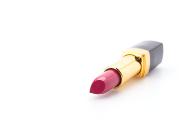 Lipstick isolated on white