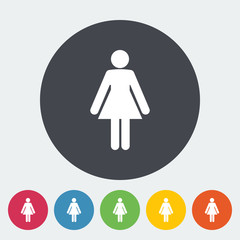 Female gender sign