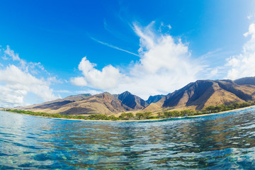 Beautiful Ocean and Mountains
