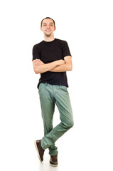 Naklejka premium young man