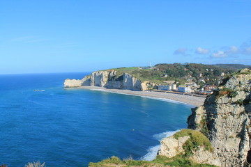 Falaises d'étretat, France