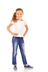 Fototapeta premium little girl