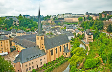 Luxembourg City Panorama