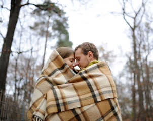 the loving couple enjoys rest of Indian summer