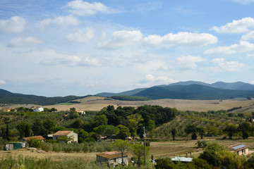 Fototapeta na wymiar Toscana view