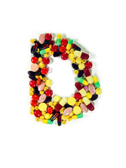 Colorful Drug Alphabet 