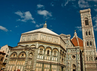 Fototapeta na wymiar Cathedral of Santa Maria del Fiore (Duomo), Florence, Italy