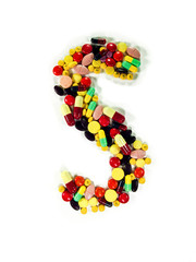 Colorful Drug Alphabet 