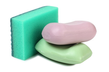 Sponges and soap