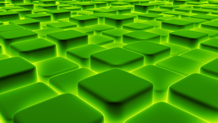 Modern Abstract background of 3d blocks, cubes, box, 3d render