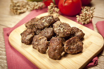 Delicious Turkish Home Made Kofte (meatballs)