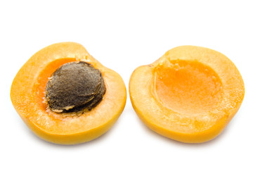ripe apricot unpitted