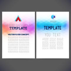 Abstract vector template design, brochure, Web site