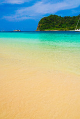 White Sand On a Beach