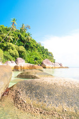 Beautiful Sea Idyllic Island