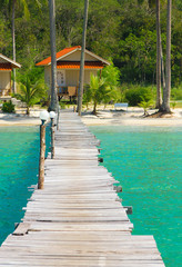 Boardwalk Admire Path filled with Love