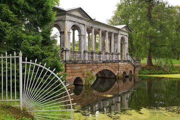 Marble bridge in Tsarskoye Selo (Pushkin), St Petersburg