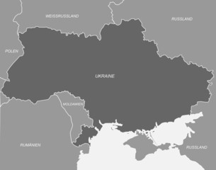 Ukraine in Grau