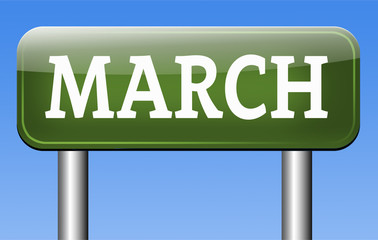 next march