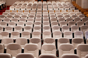 Obraz premium empty seat in conference meeting hall