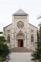 Fototapeta premium Church of the Blessed Virgin Mary in Yalta