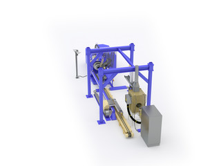 Equipment on a white background, isolated