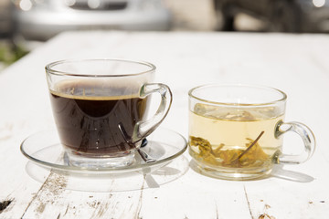 Black coffee