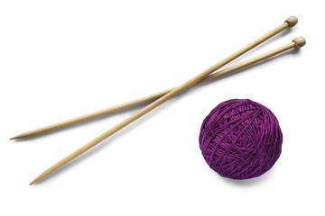 Yarn and needles