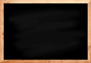 Wood blackboard in black color space for text