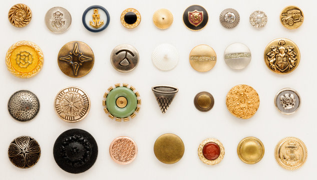 Collection of vintage buttons