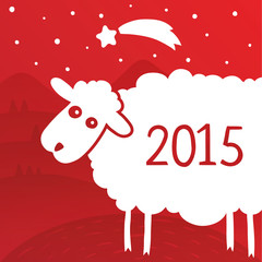 Holiday card for the new year